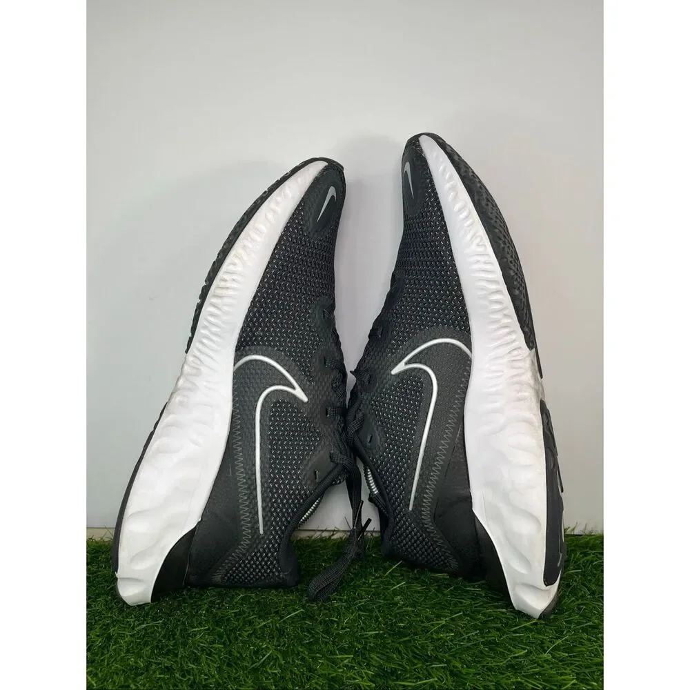 Nike Renew Run Black White Running Shoes Men’s Size 12 CK6357-002 - Picture 6 of 8
